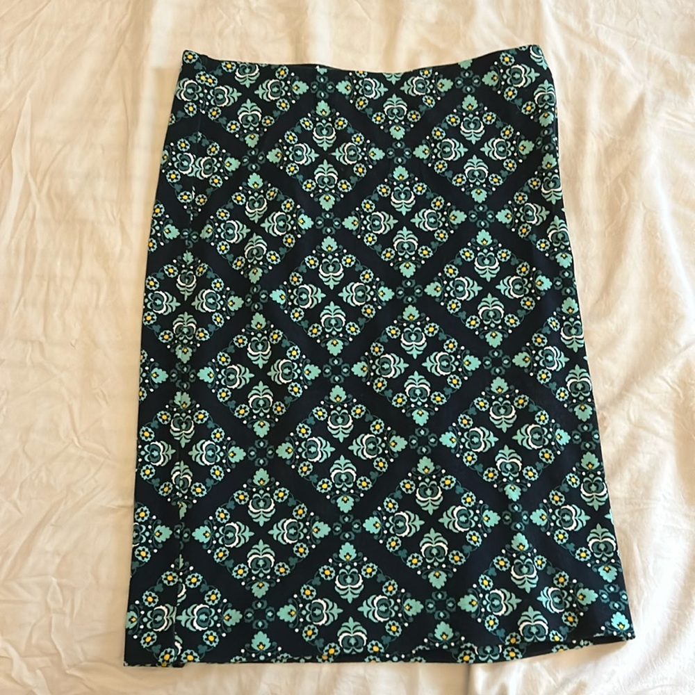 Ann Taylor Factory patterned skirt